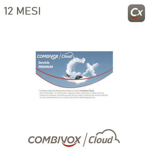 71.212 COMBIVOX CLOUD Servizio Premium 12 Mesi